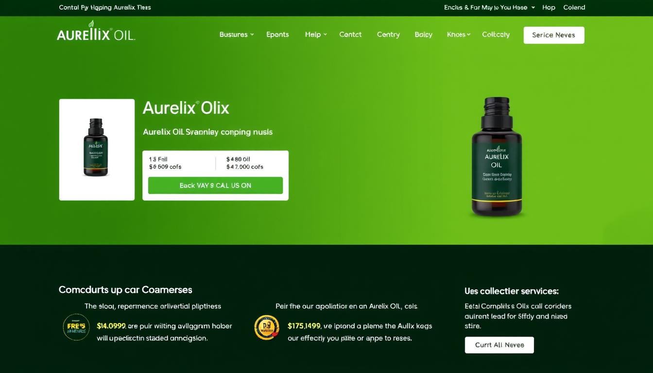 Oficjalna strona internetowa Aurelix Oil