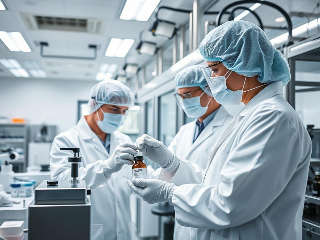 Laboratorium produkcyjne Flexavitan z kontrolą jakości