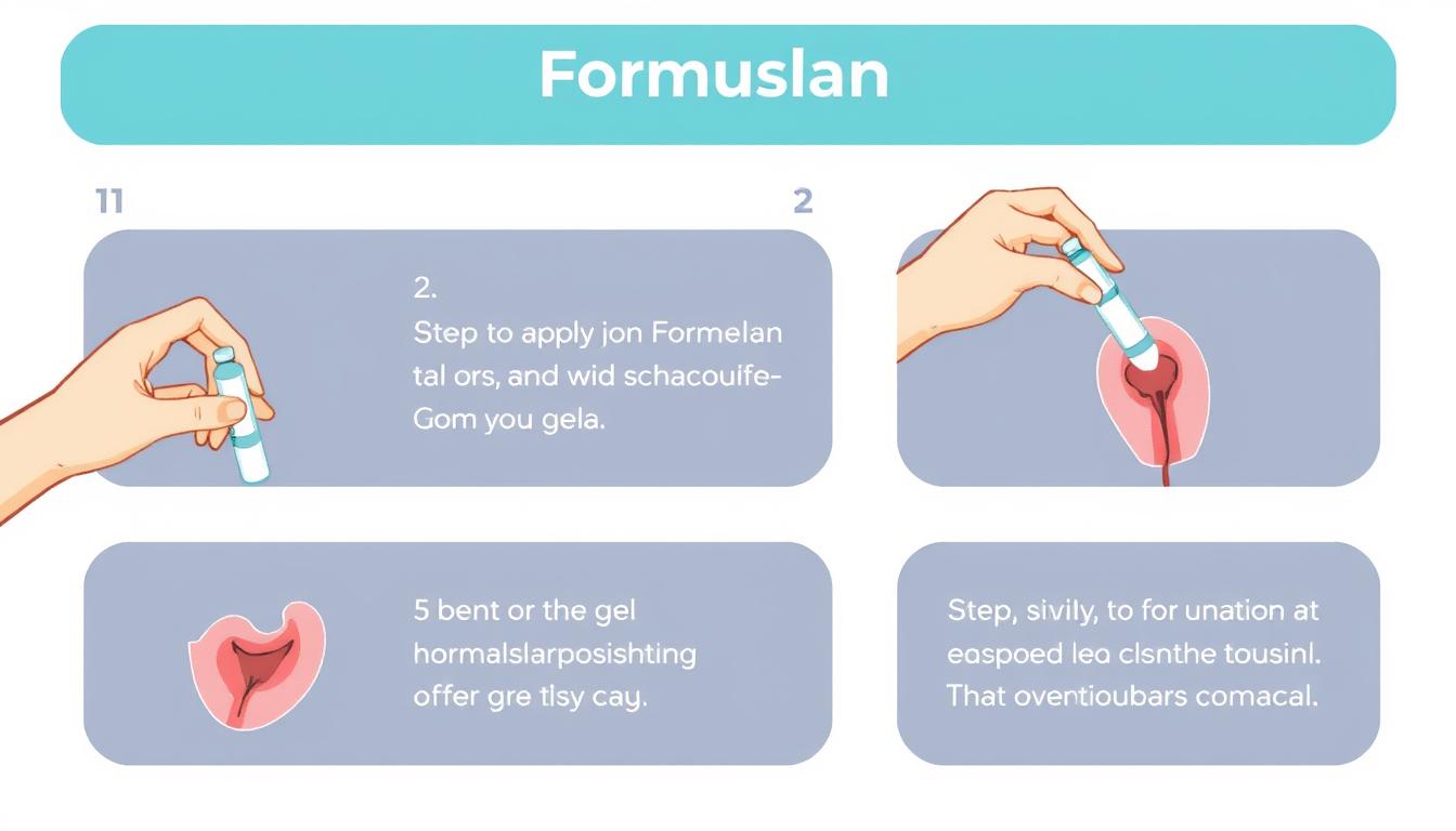 Instrukcja aplikacji żelu Formelan krok po kroku
