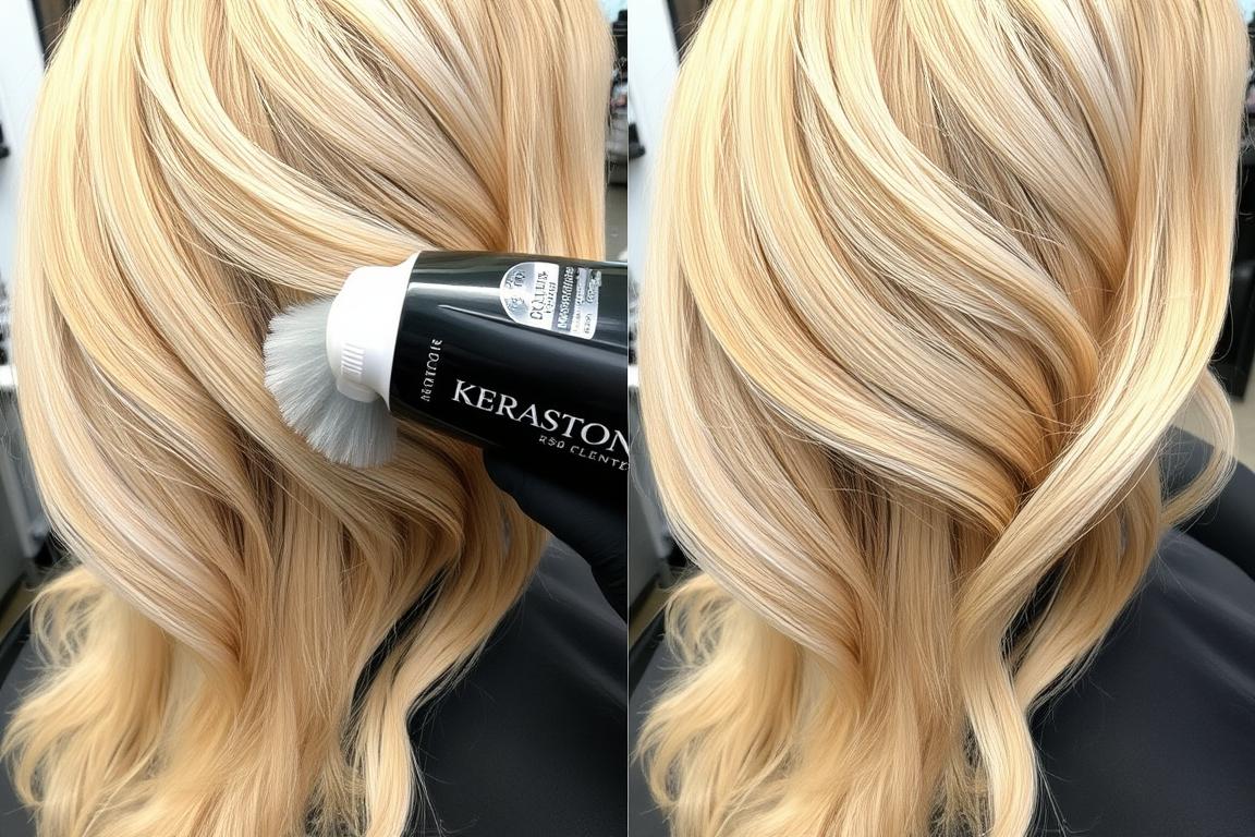 Keraston do włosów blond i rozjaśnianych