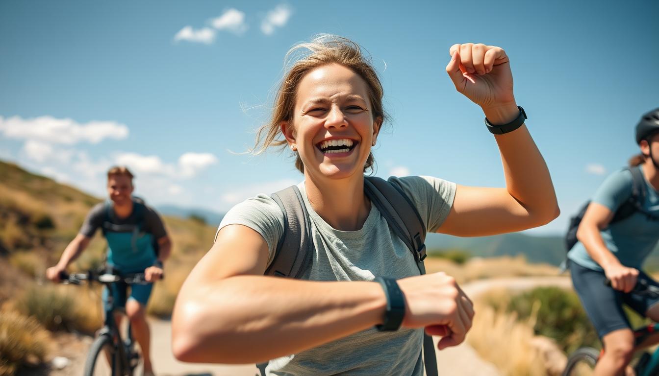 Aktywna osoba ciesząca się życiem dzięki MagniLumin