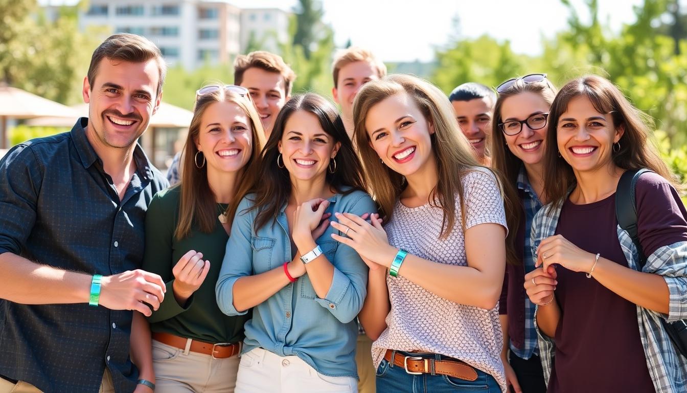 Grupa zadowolonych użytkowników MagniLumin