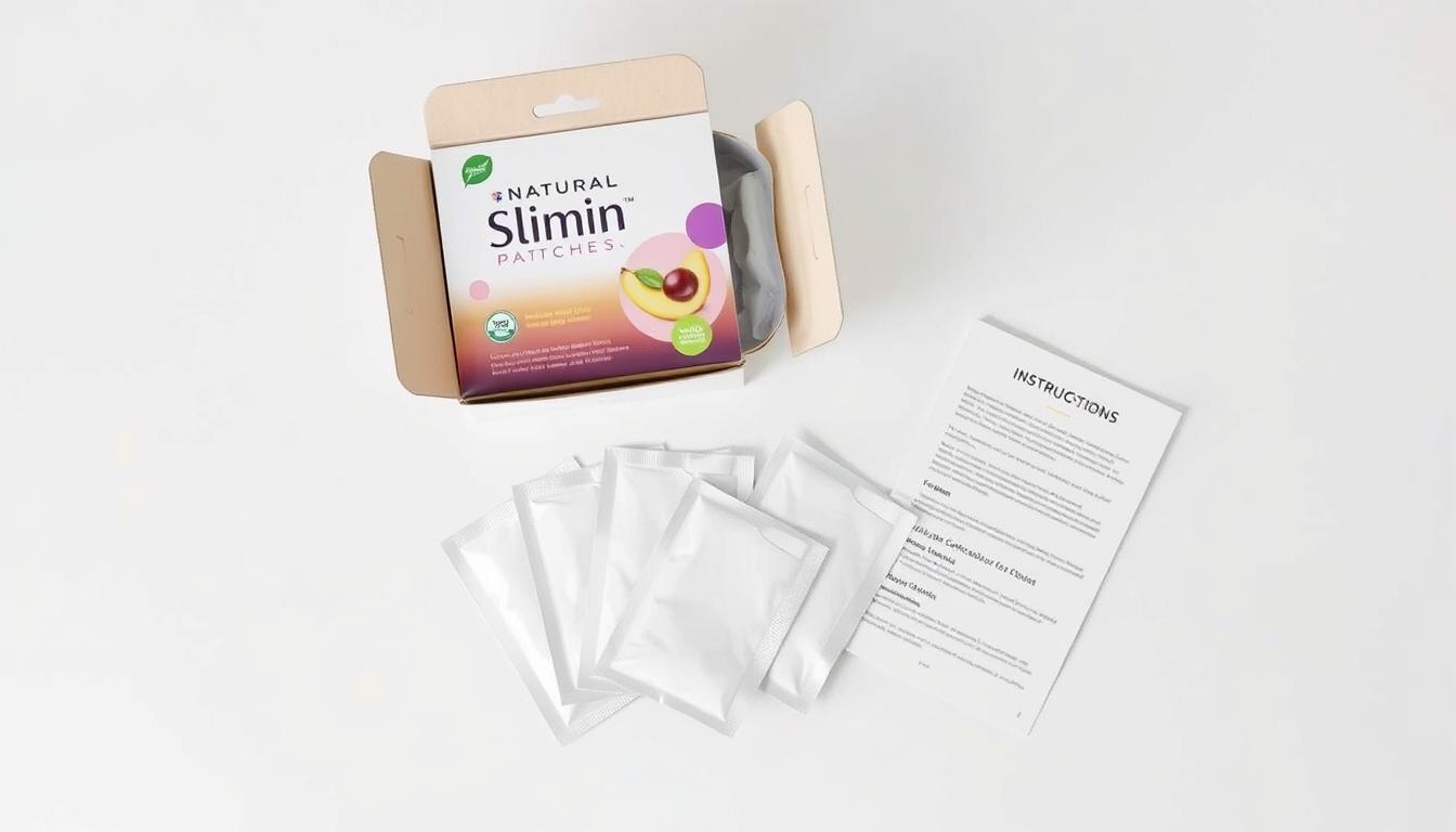 Natural Slimin Patches package contents display