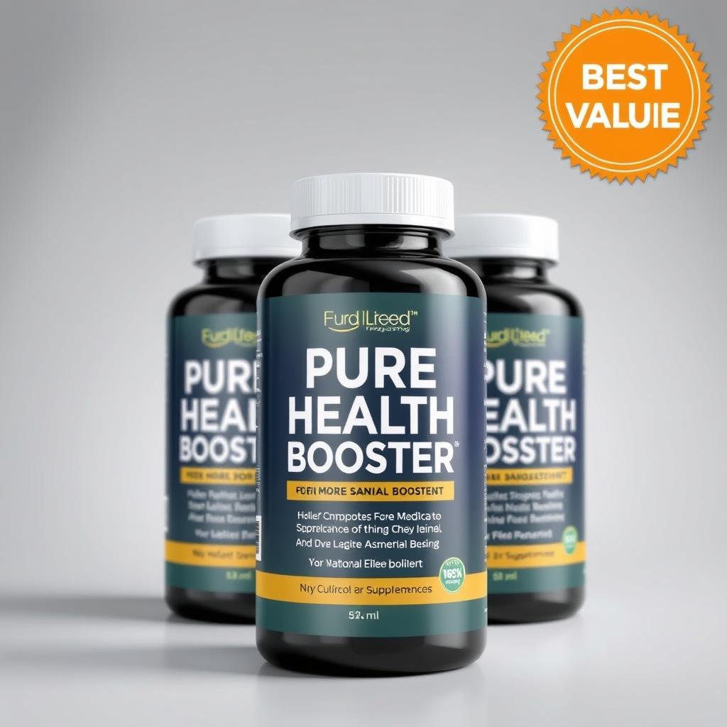 Pakiet optymalny Pure Health Booster - 3 opakowania