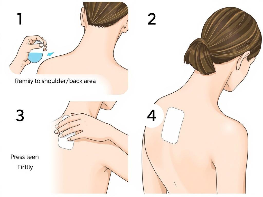 Instrukcja aplikacji plastra Vigand Guard Control