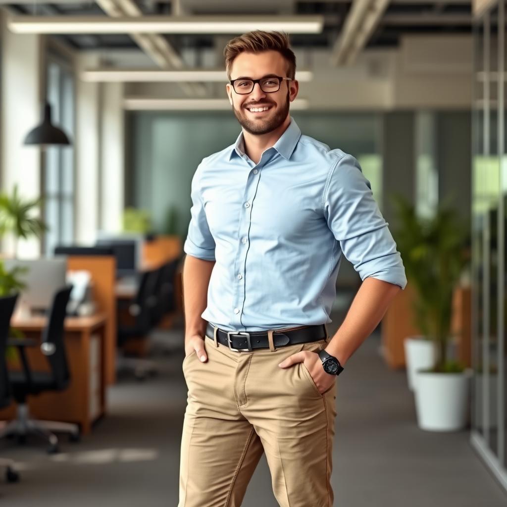 Man with improved confidence from using Vigor Max Nature